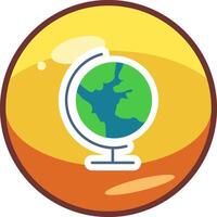 Globus vecto Symbol vektor