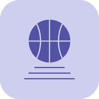 Basketball Glyphe Tritonus Symbol vektor