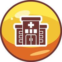 Krankenhaus vecto Symbol vektor