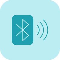 Bluetooth Glyphe Tritonus Symbol vektor