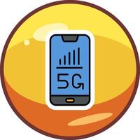 5g Smartphone vecto Symbol vektor