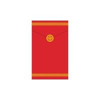 Angpao Briefumschlag Symbol. Hongbao rot Umschläge Satz. Vektor Sammlung von Chinesisch Angpao Geschenke isoliert. traditionell Umschlag, Münzen, Geld zum Chinesisch Neu Jahr, Geburtstag, Hochzeit und andere Feiertage.