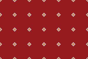 traditionell ethnisch Motive Ikat geometrisch Stoff Muster Kreuz Stich.ikat Stickerei ethnisch orientalisch Pixel rot Hintergrund. abstrakt, vektor, illustration. Textur, Weihnachten, Dekoration, Tapete. vektor