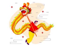 Feier Chinesisch Neu Jahr Illustration vektor