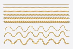 gul realistisk tågvirke i retro stil på vit bakgrund. vektor