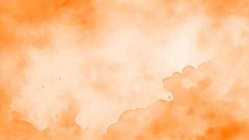 abstrakt Orange Aquarell Hintergrund. Orange Wasser Farbe Spritzen Textur vektor