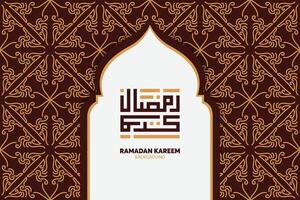 Ramadan karem. islamisch Gruß Karte Vorlage mit Ramadan zum Hintergrund Design. Poster, Medien Banner. Vektor Illustrationen.