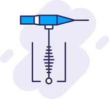 Schweißen Linie gefüllt Hintergrund Symbol vektor