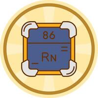 Radon Comic Kreis Symbol vektor