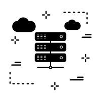 Vektor-Server-Symbol vektor