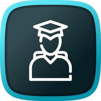 Student kreatives Icon-Design vektor