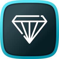 Diamant kreatives Icon-Design vektor