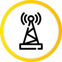 Antenne kreatives Icon-Design vektor