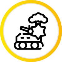 Explosion kreatives Icon-Design vektor