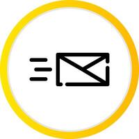 Direkte Mail kreativ Symbol Design vektor