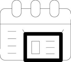 monatlich Lieferung kreativ Symbol Design vektor