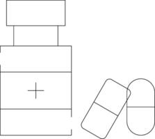 medizinisch liefert kreativ Symbol Design vektor