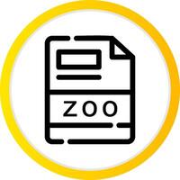 Zoo kreativ Symbol Design vektor