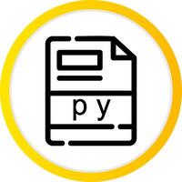 py kreativ Symbol Design vektor