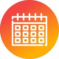 Kalender kreatives Icon-Design vektor