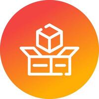 Box kreatives Icon-Design vektor