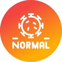 Neu normal kreativ Symbol Design vektor