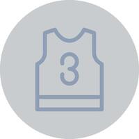 Basketball Jersey kreativ Symbol Design vektor