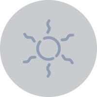 Sonne kreatives Icon-Design vektor