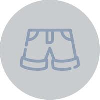 Shorts kreatives Icon-Design vektor