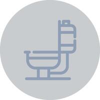 Toilette kreatives Icon-Design vektor