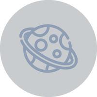 Planet kreatives Icon-Design vektor