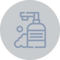 Shampoo kreatives Icon-Design vektor