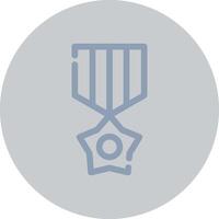 Medaille kreatives Icon-Design vektor