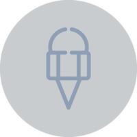 Eis kreatives Icon-Design vektor