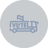 Bus kreatives Icon-Design vektor