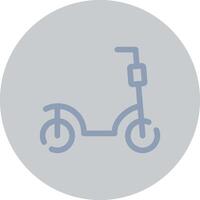 Scooter kreatives Icon-Design vektor