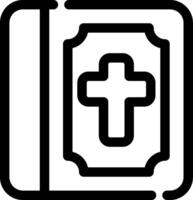 Bibel kreativ Symbol Design vektor