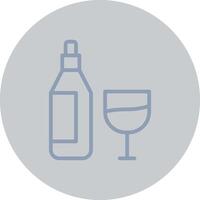 Wein kreatives Icon-Design vektor