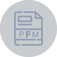 pfm kreativ Symbol Design vektor