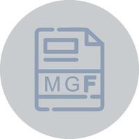 mgf kreativ Symbol Design vektor