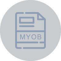 myob kreativ Symbol Design vektor