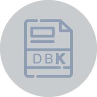 dbk kreativ Symbol Design vektor