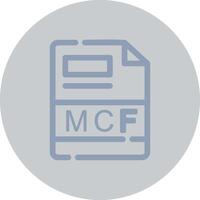 mcf kreativ Symbol Design vektor