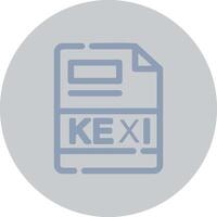 Kexi kreativ Symbol Design vektor