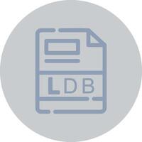 ldb kreativ Symbol Design vektor