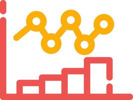 bar Diagram kreativ ikon design vektor