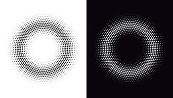 Halbton-Hintergrundvektor, abstraktes Hintergrunddesign mit zweifarbigem Muster und Kopierbereich zum Bearbeiten Ihrer Inhalte vektor