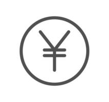 valuta relaterad ikon översikt och linjär vektor. vektor