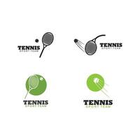 Tennis Logo Vorlage Vektor Design