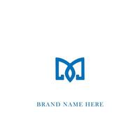 m brev logotyp design för mode och skönhet och spa företag. m brev vektor ikon. m logotyp m ikon vektor